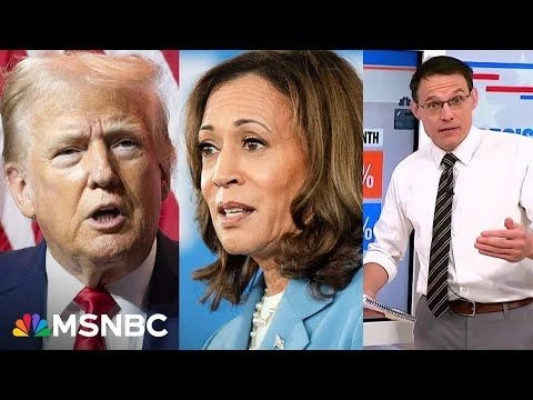 Kornacki: Harris advantage over Trump in likability now gone in new poll