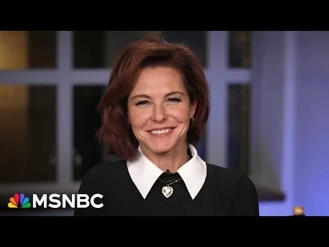 See Stephanie Ruhle react after her exclusive interview with Kamala Harris