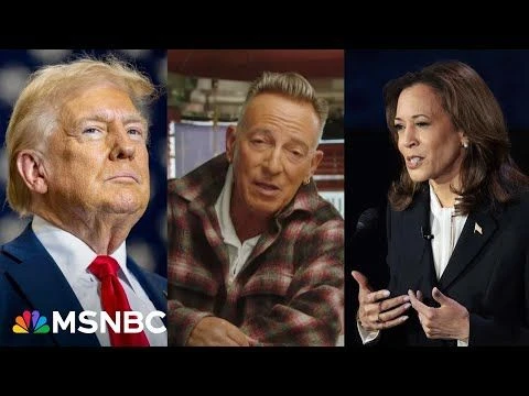 Trump is the most dangerous candidate for president in my lifetime: Springsteen endorses Harris