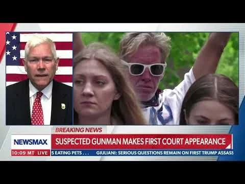 NEWSMAX: Congressman Sessions Reacts to Second Assassination Attempt