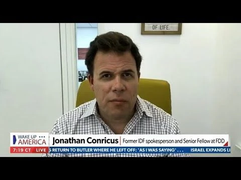 Jonathan Conricus on Israel weighing response to Irans missile attack — Newsmax