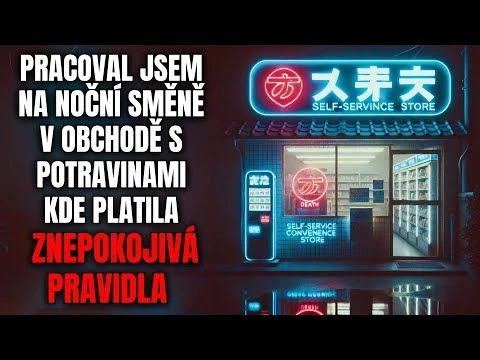 Pracoval jsem na noční směně v obchodě, kde platila znepokojivá pravidla - Creepypasta [CZ]