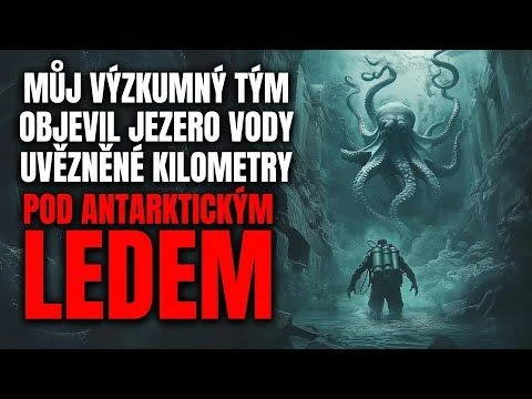 Můj výzkumný tým objevil jezero vody uvězněné kilometry pod antarktickým ledem - Creepypasta [CZ]