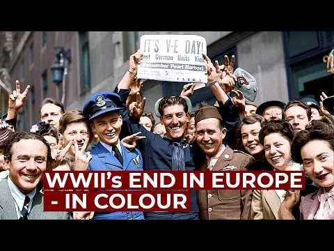 VE-Day in Colour | Part 2: The Worlds Biggest Party | Free Documentary History