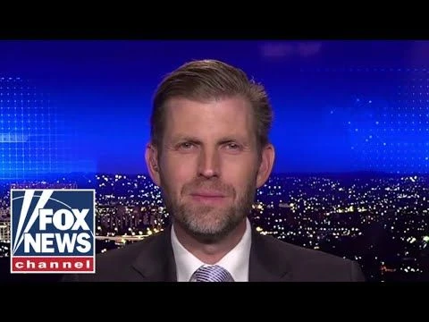 What page are you turning, Kamala Harris?: Eric Trump