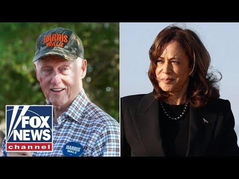 Bill Clinton slips up when campaigning for Kamala Harris