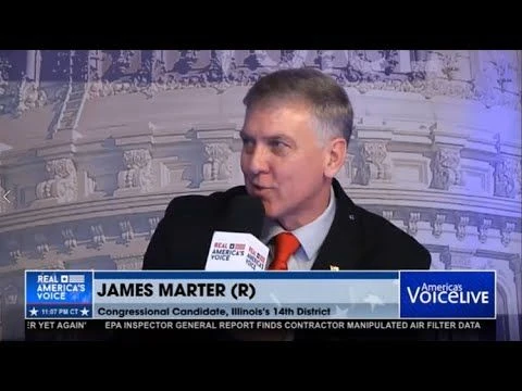 James Marter for Congress at CPAC on Real Americas Voice