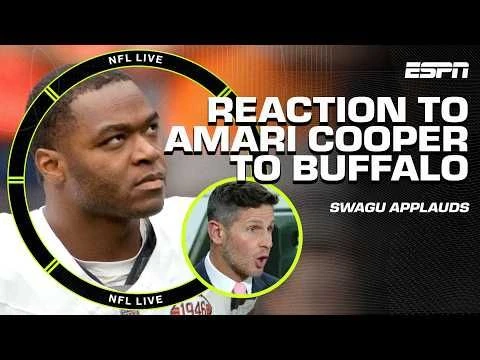 Amari Cooper COMPENSATES for Buffalo MISSING Stefon Diggs! 🔥 - Swagu#39;s TRADE REACTION | NFL Live