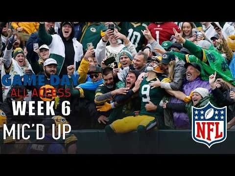 NFL Week 6 Mic#39;d Up! quot;We locked in!quot; | Game Day All Access