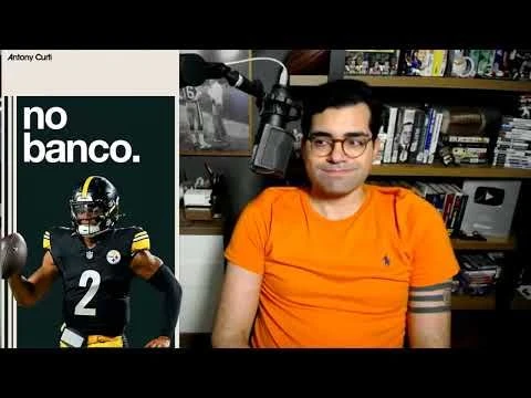 LIVE DE NFL! Fields no banco, Cooper nos Bills e PERGUNTAS  RESPOSTAS!