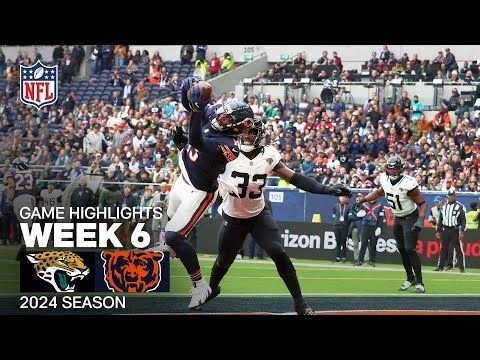 Jacksonville Jaguars vs. Chicago Bears | 2024 Week 6 Game Highlights