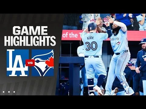 Dodgers vs. Blue Jays Game Highlights (4/28/24) | MLB Highlights