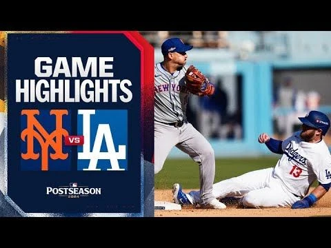 Mets vs. Dodgers Game Highlights (10/14/24) | MLB Highlights