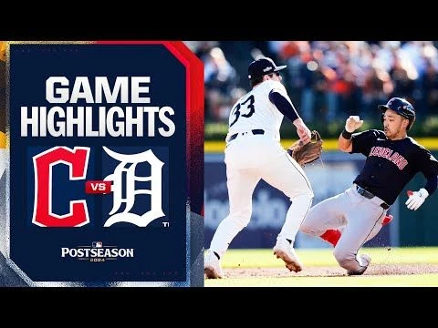 Guardians vs. Tigers ALDS Game 3 Highlights (10/9/24) | MLB Highlights