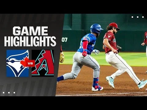 Blue Jays vs. D-backs Game Highlights (7/14/24) | MLB Highlights