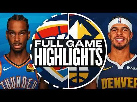 THUNDER at NUGGETS | NBA PRESEASON FULL GAME HIGHLIGHTS | October 15, 2024