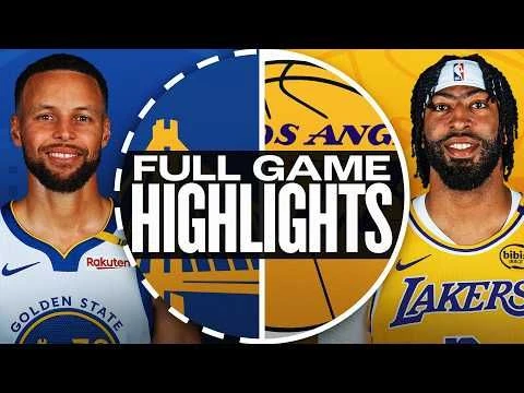 WARRIORS at LAKERS | NBA PRESEASON FULL GAME HIGHLIGHTS | October 15, 2024