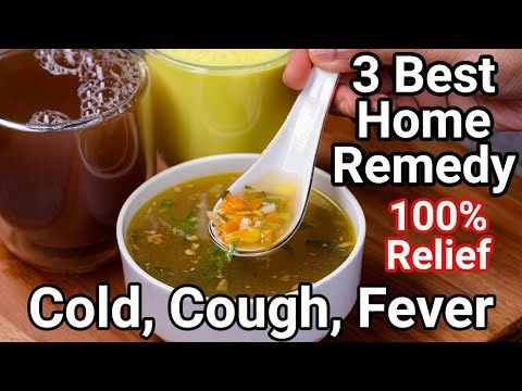 100% Relief ~ Best Natural Home Remedies for Cold, Cough  Flu | Natural Treatment For Cold  Cough