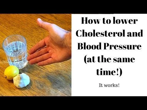 Natural Remedy for High Blood Pressure and Cholesterol