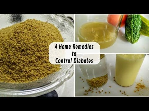 4 Home Remedies to Control Diabetes | Natural Home remedies for Diabetes | Diabetic Home Remedies