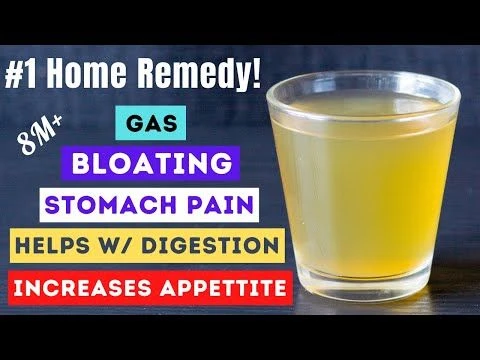 Natural Home Remedy for Belly Bloating, Gas  Stomach Pain | Reduces Gas | 8M+ Babies