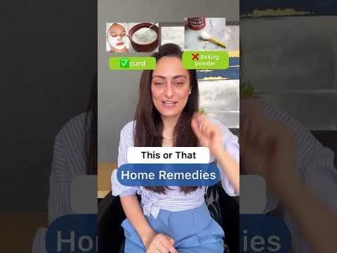 This or that | home remedies | skin care