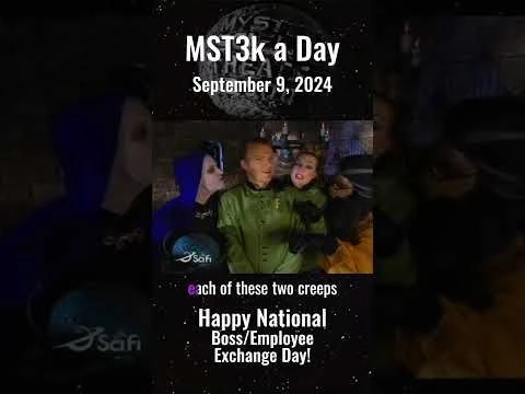 MST3k a Day 9/9/24 - Pearl and Mike Switch Places #mst3k #retrotv