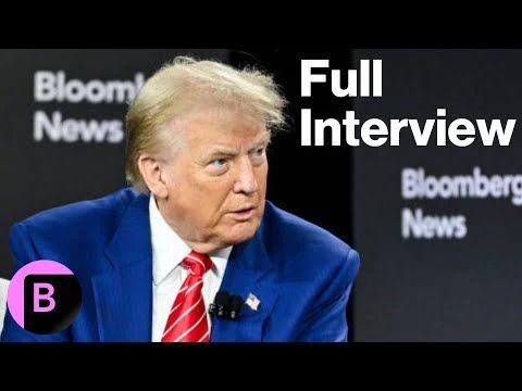 Full Donald Trump Interview Live on Bloomberg