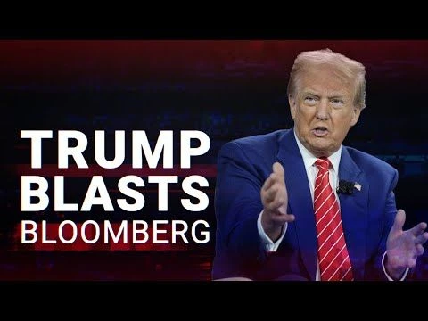 Crowds roar as Donald Trump destroys Bloomberg host during live interview in Chicago