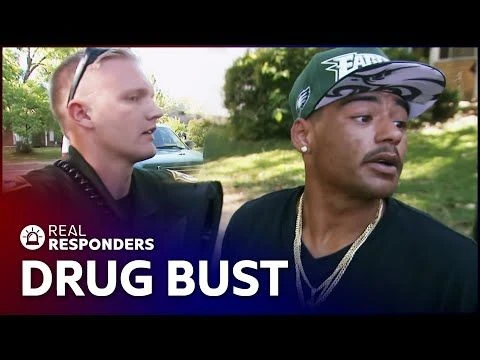 Cops Find Suspect#39;s Hidden Drug Stash | Cops | Real Responders