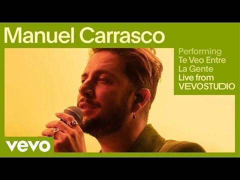 Manuel Carrasco - Te Veo Entre La Gente (Live) | Vevo Studio Performance