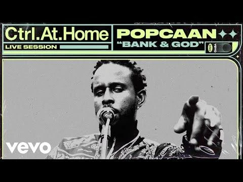 Popcaan - BANK  GOD (Live Session) | Vevo Ctrl.At.Home