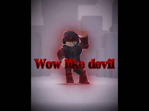 VEVO Devil-RED edit #viral #edit #roblox #music