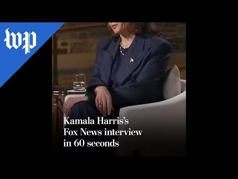 Kamala Harris’s Fox News interview in 60 seconds