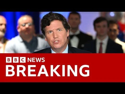 Tucker Carlson leaves Fox News - BBC News