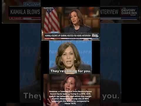 Kamala Harris Appears on FOX News.