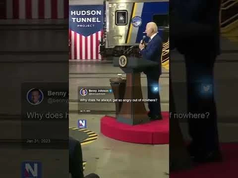 Biden gets inexplicably angry mid-speech: Benny Johnson