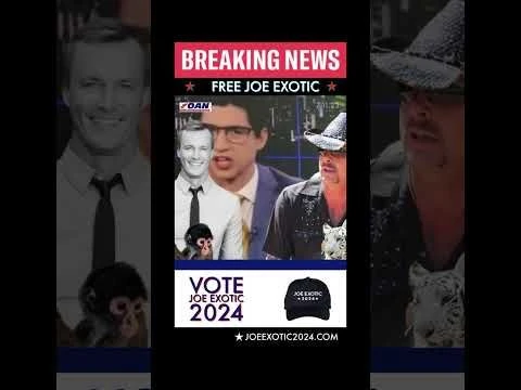 Joe Exotic for United States of America President 2024 on @oann  Let’s Fix This Shit. Vote Exotic