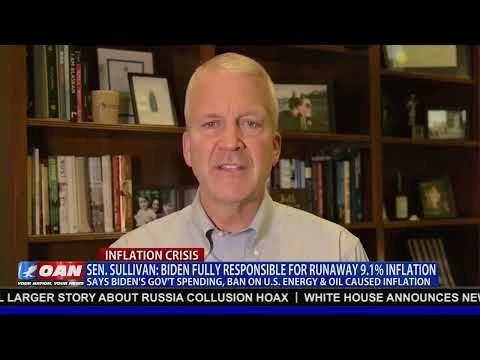 Sen. Dan Sullivan (R-Alaska) discusses inflation on One America News (OANN)