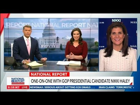 Nikki Haley on NewsmaxTV#39;s National Report (FULL)