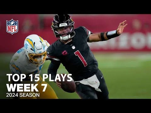 Top 15 Plays From Week 7 | NFL 2024 Season