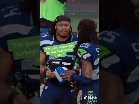 Marshawn Lynch is a real one ❤️ @NFL