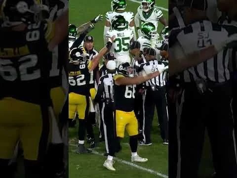 That#39;s quite the first down celebration, Mason 🤣 #steelers #Shorts #nfl