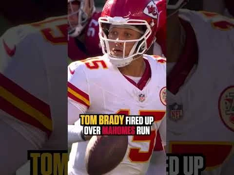 Patrick Mahomes had Tom Brady FIRED up 🔥 #NFL #football #chiefs