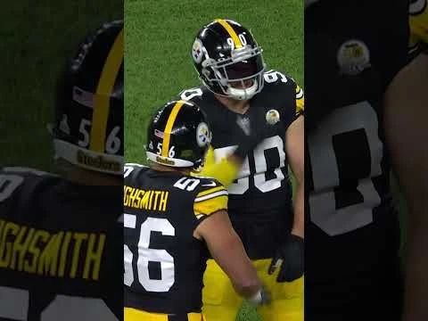 T.J. Watt 🤝 Alex Highsmith #steelers #nfl #shorts