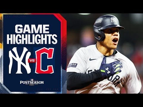 Yankees vs. Guardians ALCS Game 5 Highlights (10/19/24) | MLB Highlights