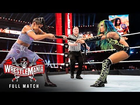 FULL MATCH — Sasha Banks vs. Bianca Belair - SmackDown Women#39;s Title Match: WrestleMania 37 Night 1