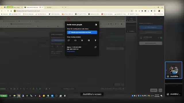 FTJ Live Conference Testing Telephone call in. FTJ Pro Feature
