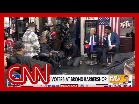 Review of longer video shows Fox News edited out Trump ramblings from barbershop interview