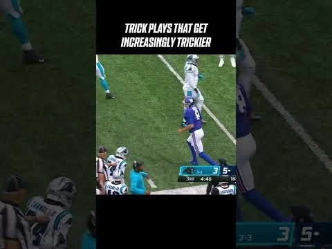 Throwback: Trick plays that get increasingly trickier 😮‍💨 #shorts #nfl #nygiants #giants #throwback